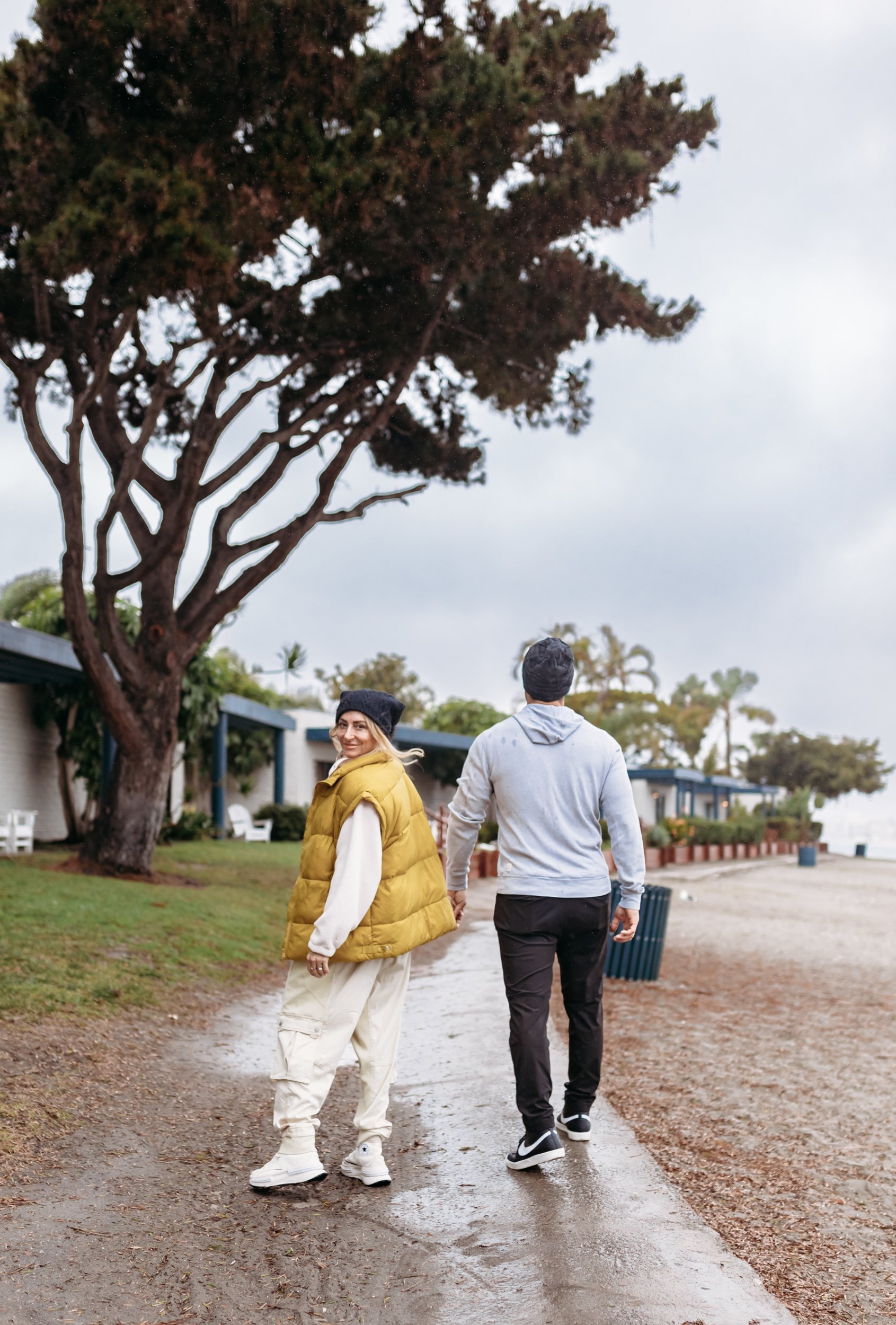 couple walking together