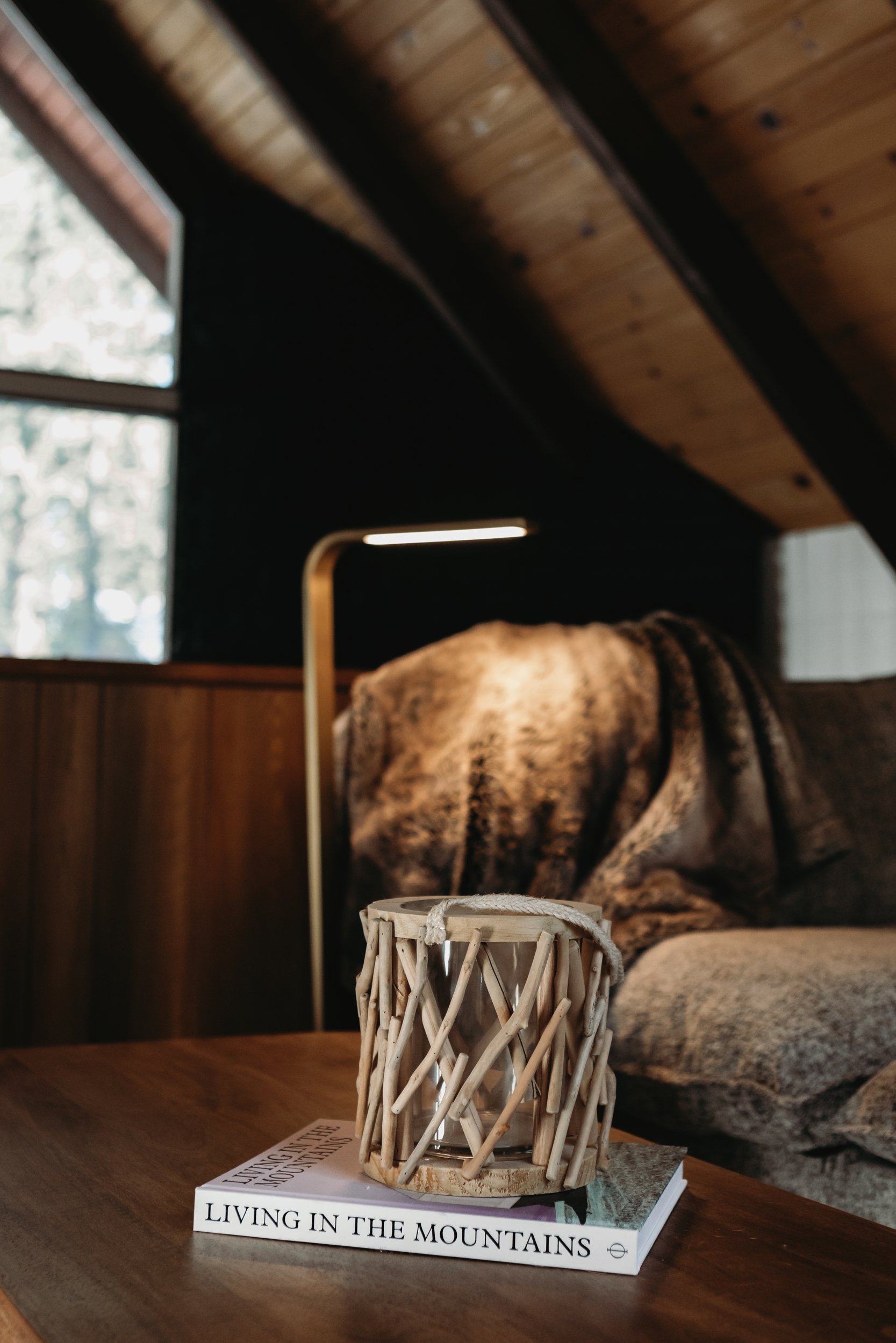 accessories on a coffee table