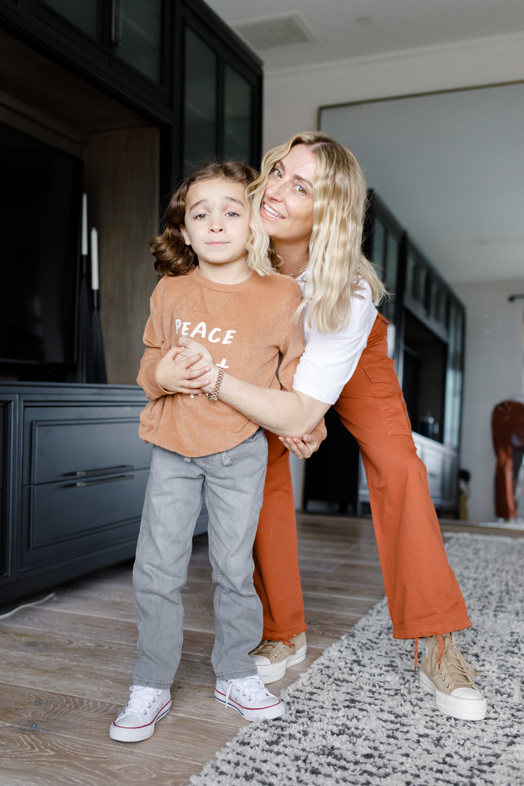 Mom and son shop matching outfits canada