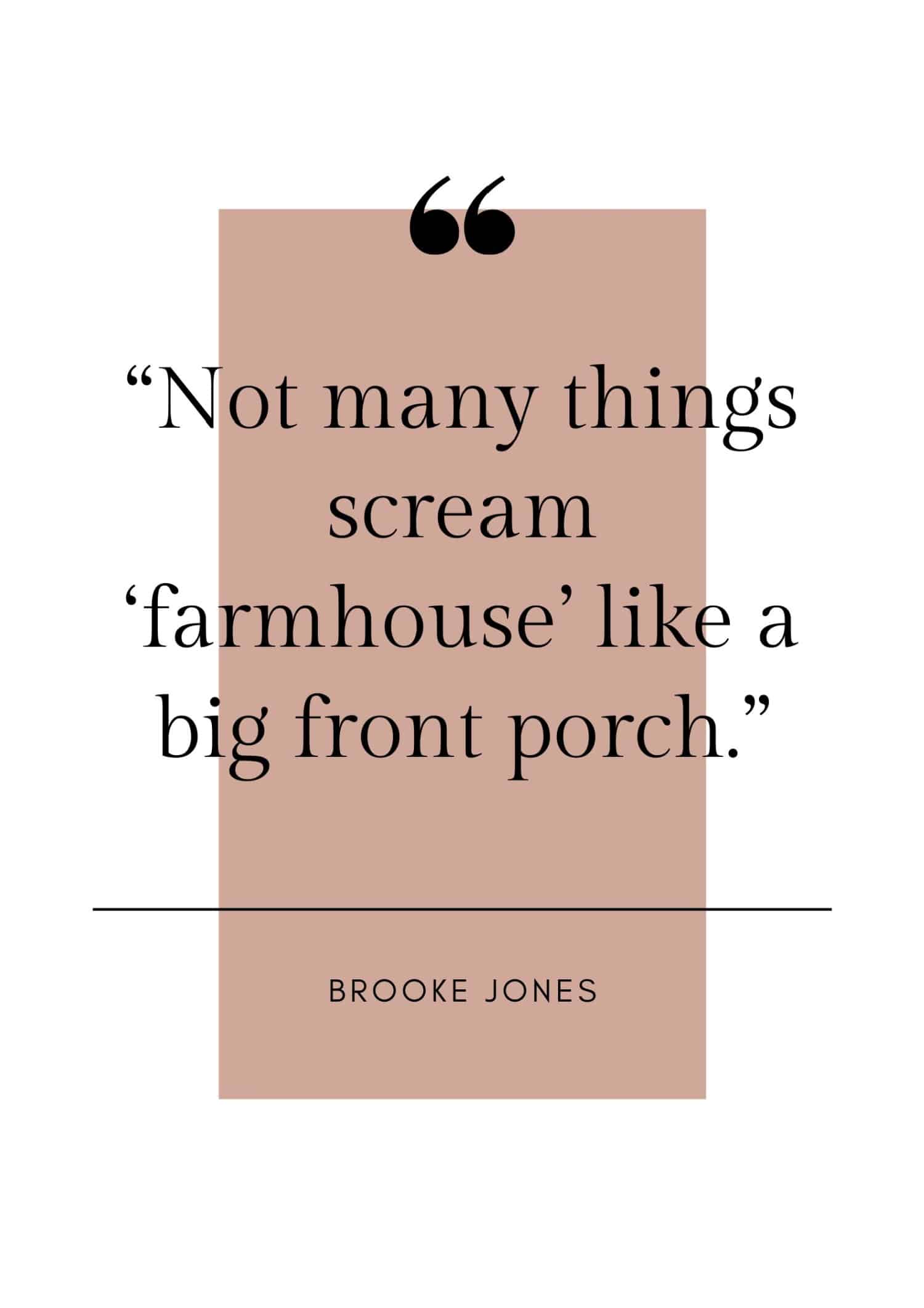 Modern Farmhouse Design Quote