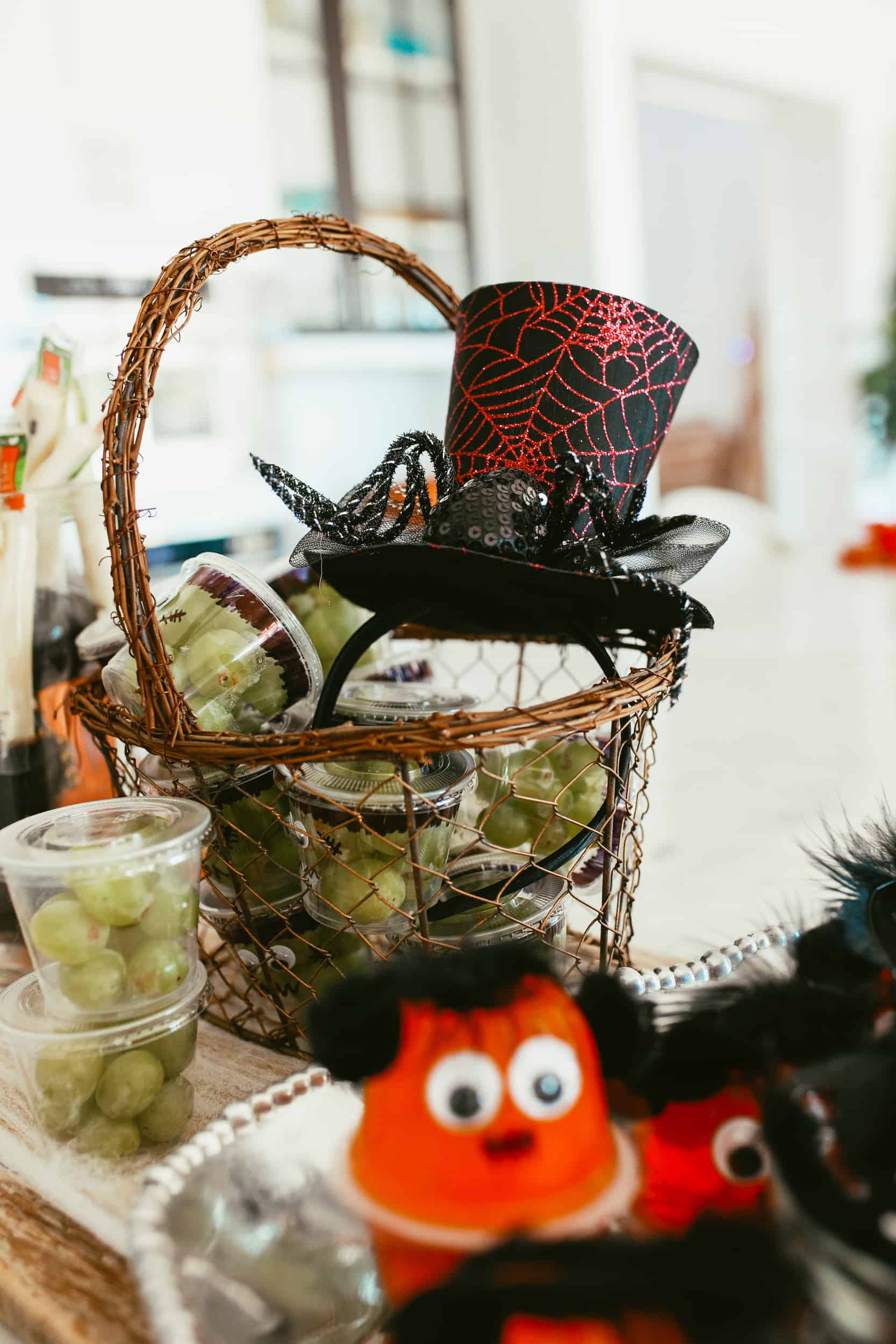 fruit cups for halloween