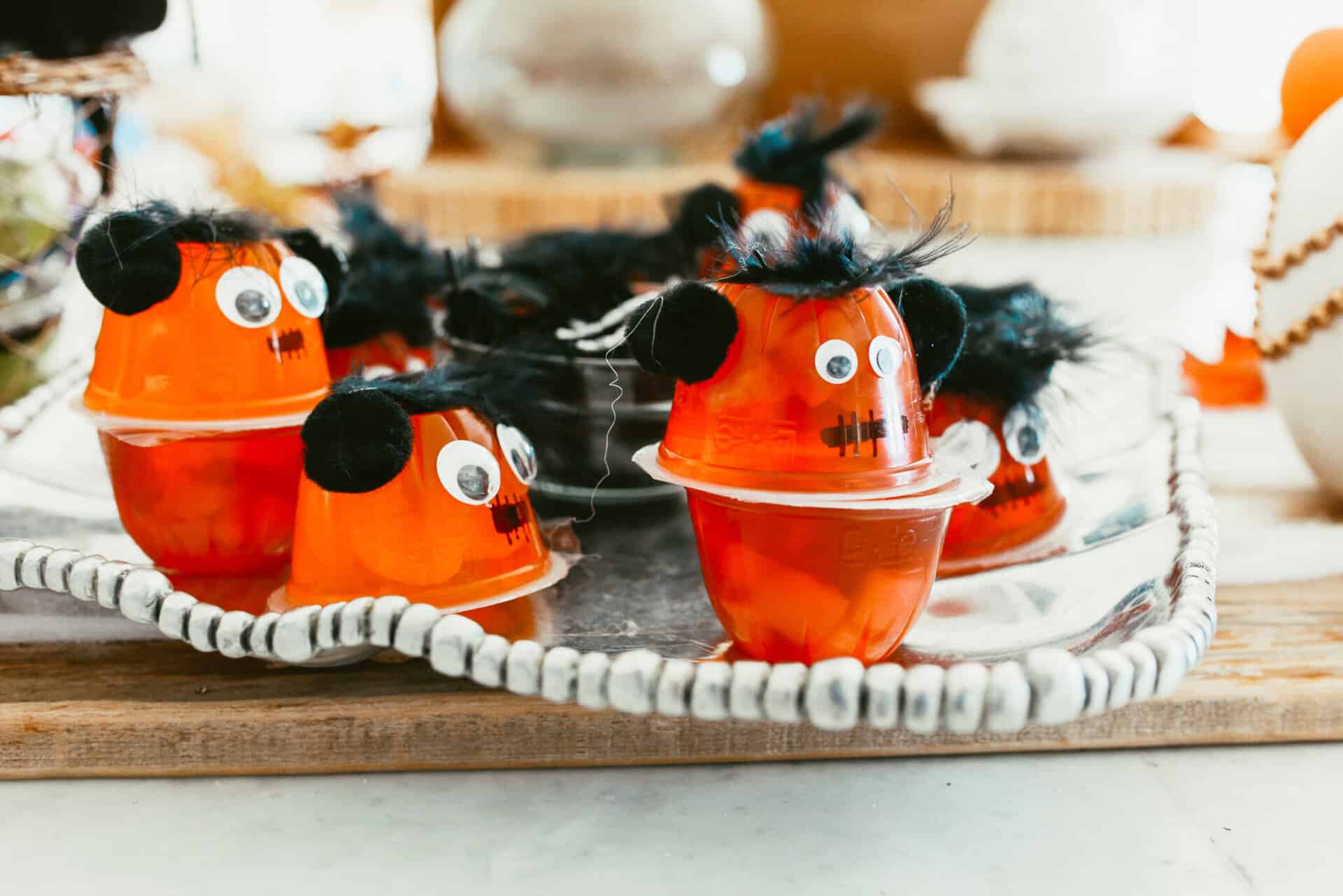jello cup monsters